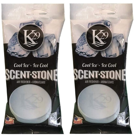 K29 Cool Ice Stone Air Freshener, Environmentally Safe and Long-lasting Fragrance, 2 Packs