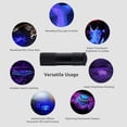 thumbnail image 5 of 6 Pcs Lampe de Poche à Lumière Violette 9 LED, Lampe Détectrice d'Argent UV, 5 of 5