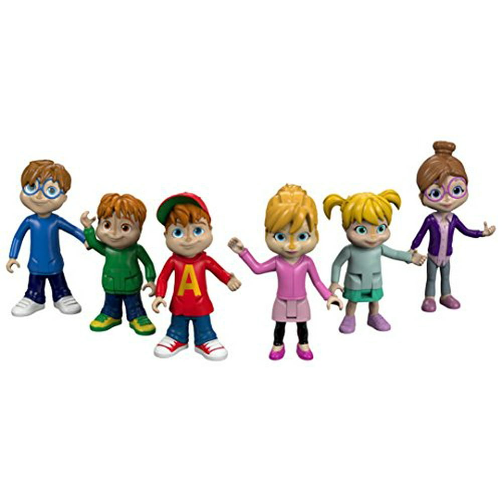 ALVIN AND THE CHIPMUNKS WE`RE THE CHIPMUNKS COLLECTIBLE FIGURES
