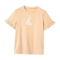 thumbnail image 3 of Camiseta de mujer de verano para mujer, suave, cuello redondo, para vacaciones, playa, calle, trabajo M, 3 of 7