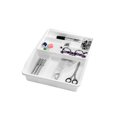 thumbnail image 3 of Madesmart Original Multipurpose Kitchen Junk Drawer Organizer Storage Bin, White, 3 of 5