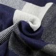 thumbnail image 6 of Audhol Scarf for Men Men's Winter Warm Thick Classic Modern Imitation Scarf 180 X 30 Cm Mens Scarf Winter Blue One Size, 6 of 6