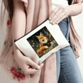 thumbnail image 4 of ZFLMY Tote Bag Fox Stars Travel Essentials Ladies Accessories 8 x 7 inches White, 4 of 6