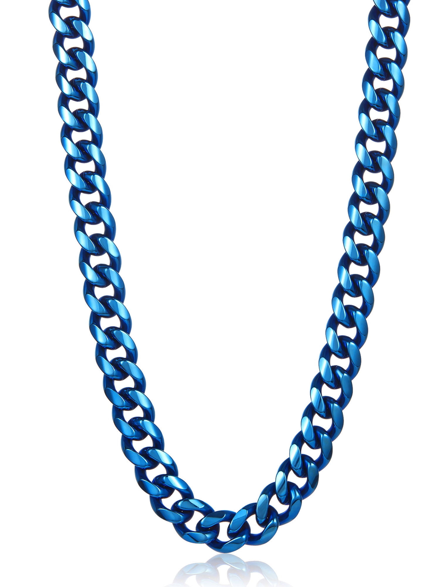 14mm Curb Chain Necklace 