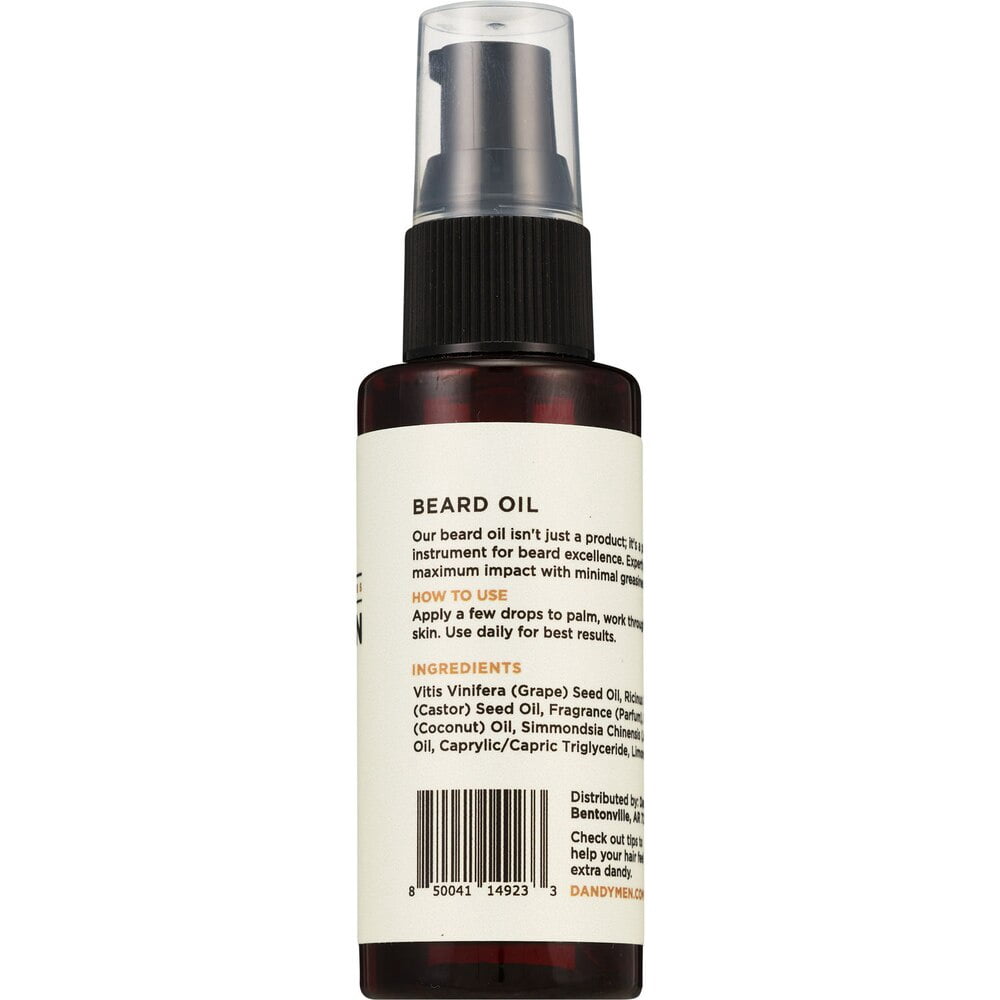 DANDYMEN COLLECTION Hydrating and Softening Beard Oil 2 oz Saffron Ember