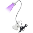 thumbnail image 1 of Lámpara UV LED USB de 3 W para secado de pegamento de teléfono, lámpara UV LED para uñas de gel, lámpara de escritorio flexible con abrazadera portátil para reparación de teléfonos móviles, Plug and P, 1 of 5