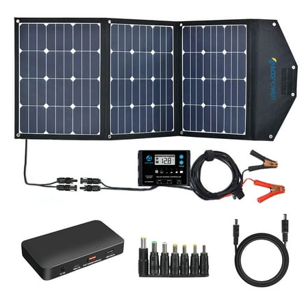 ACOPOWER LTK 120W Foldable Solar Panel Kit With Included ProteusX 20A Charge Controller