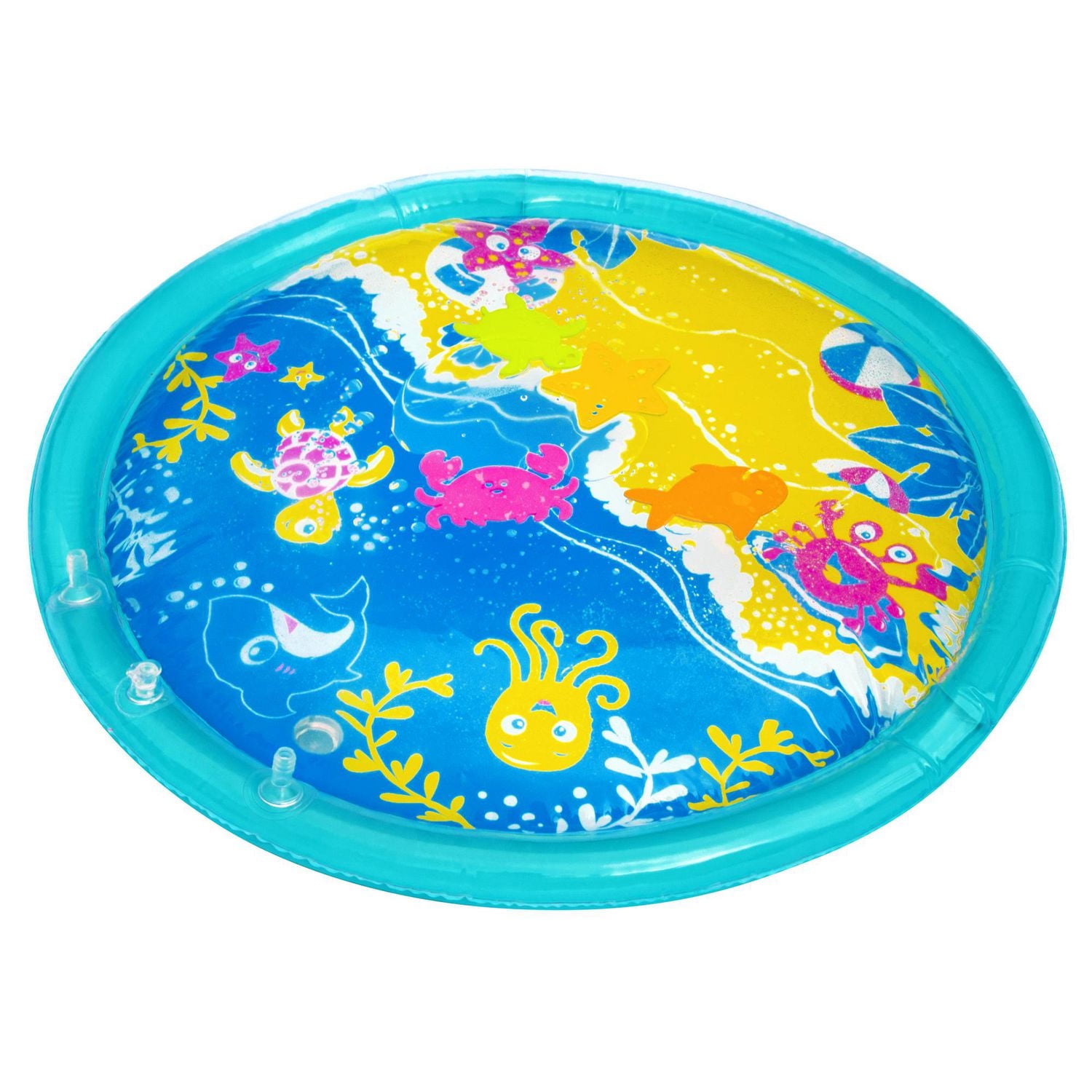 Spark Create Imagine Water Bubble Activity Center Ocean Waves Play Mat, Water Bubble Activity Center