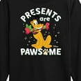 thumbnail image 3 of Disney - Pluto Presents Are Pawsome Christmas - Toddler & Youth Long Sleeve Graphic T-Shirt, 3 of 5