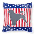 thumbnail image 2 of Carolines Treasures BB3368PW1818 USA Patriotic Portuguese Water Dog Fabric Decorative Pillow, 2 of 2