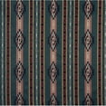 thumbnail image 1 of Designer Fabrics F380 54 Po. Large Tissu d'Ameublement Style Lodge Rayé Sud-Ouest, 1 of 1