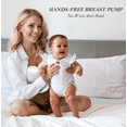 thumbnail image 3 of Yadala Breast Pump, Hands Free Breast Pump Portable Electric Breast Pump with 4 Modes & 12 Levels, 2 Pack, Pink, 3 of 8