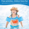 thumbnail image 2 of Chaleco de piscina para niños, chaleco de flotación para niños pequeños, brazalete de lujo para niños, chalecos de entrenamiento de natación para niños y niñas de 2 a 6 años, 2 of 6