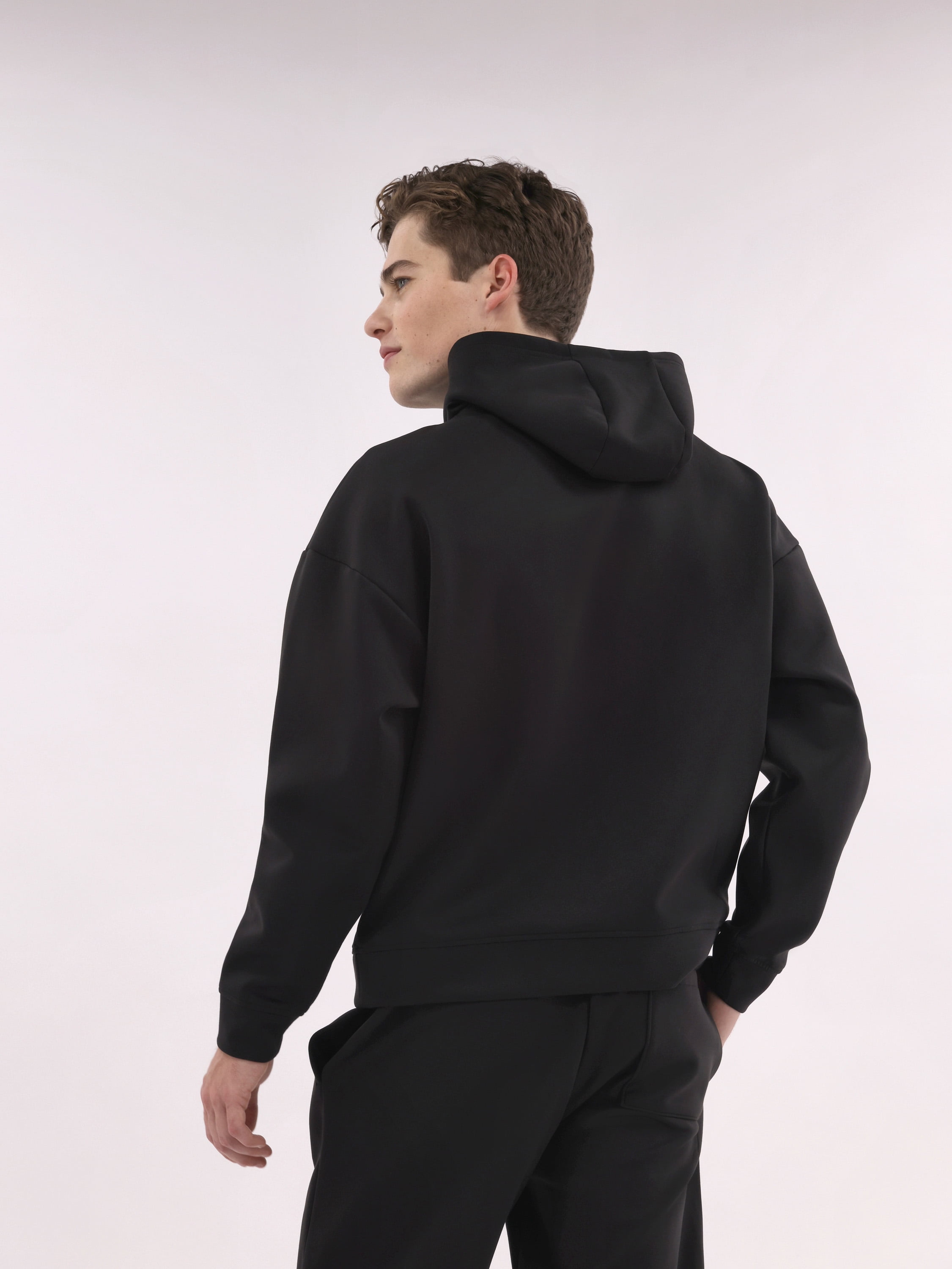 No Boundaries Men's & Big Men's Double Knit "Scuba" Fleece Sweatshirt Hoodie, Sizes XS-3XL