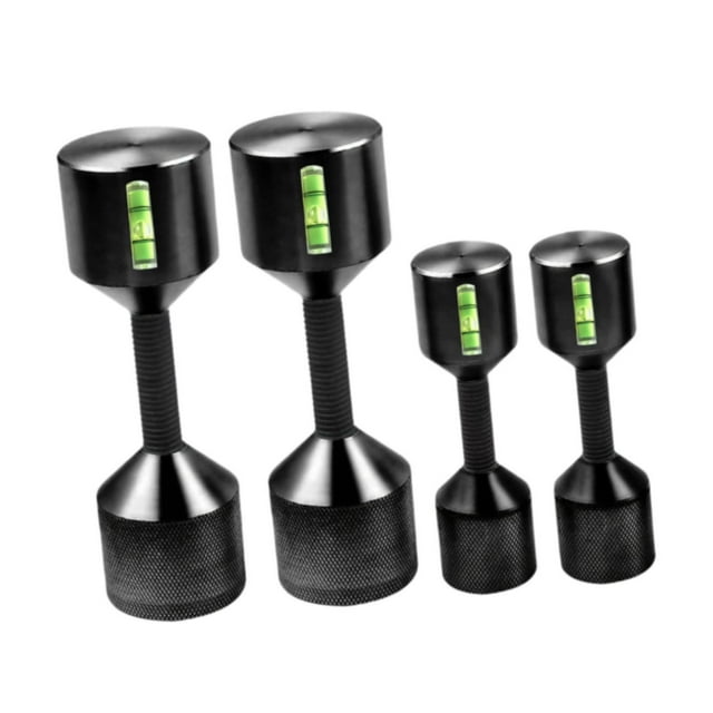 Ruiboury Aluminum Alignment Pin Set Featuring Anodized Black Oxide For Durable Flange Positioning With Built-In Level Black