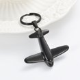 thumbnail image 4 of Stainless Steel Airplane Funeral Cremation Urn Pendant Keyring for Cremation Ashes Urn Lockets Keychainfor Ashes of Loved One Memorial Jewelry, 4 of 8