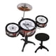 thumbnail image 4 of Juego de batería de jazz para niños Hugo Juguetes de batería instrumentos musicales de percusión Tambor y Taburete S, 4 of 10