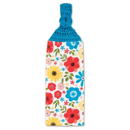 Mary Maxim Flower Shower Towel Topper Kit Yarn