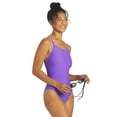thumbnail image 6 of Sporti Solid Thin Strap One Piece Swimsuit, High Cut, Unpadded, Athletic (Women’s), 6 of 12