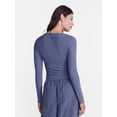 thumbnail image 4 of Avia Women’s Side Cinch Ruched Top, Sizes XS-XXXL, 4 of 6