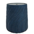 thumbnail image 1 of Sunnydaze Indoor/Outdoor Textured Spiral Polystone Bubble Fountain with LED - Blue, 1 of 10