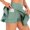 Light green, variant on Women Tennis Skirt Athletic Golf Skorts Skirt Sport Workout Pleated Skirt Skorts