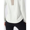 thumbnail image 5 of Top-kevin Women'S Long-Sleeve Sports Top with Mesh Back, Breathable Workout And Yoga Shirt, Suitable for Cycling, Fitness, Yoga, And Running., 5 of 9