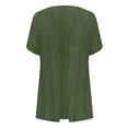 thumbnail image 5 of AherBiu Summer Cardigans for Women Open Front Short Sleeve Lightweight Casual Tops Shirts Outwear, 5 of 5