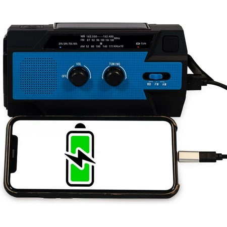 Crisis Ware Small Emergency Radio by Home and Country USA price history on PriceWatchPro