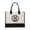 H 8J4, variant on ZZkhGO Canvas Tote Bag for Women, Large Beach Shopping Bag, Cotton Canvas with Personalized Letter Print