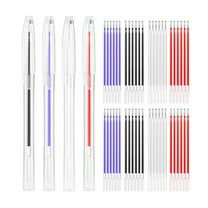 Madam Sew Heat Erasable Fabric Marking Pens with 4 Refills for Quilting Sewing and Dressmaking (4 Piece Set)
