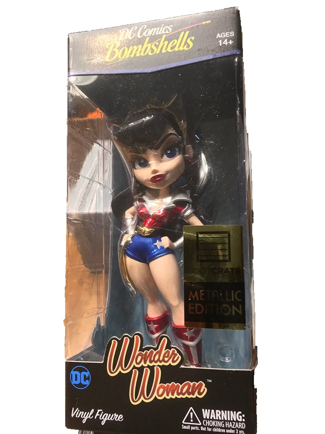 VYNL DC BOMBSHELLS WONDER WOMAN /& BATGIRL VINYL FIGURES