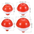 thumbnail image 2 of Uxcell 1/1.25/1.5/2 Inch Fishing Bobbers, 20 Pack Plastic Push Button Fishing Float, 2 of 6
