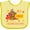 Banana, variant on Inktastic My First Thanksgiving with Turkey and Leaves Boys or Girls Baby Bib