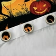 thumbnail image 4 of Feelyou Magic Witch Print Black Out Curtains for Kid, Spooky Halloween Curtains Pack of 2 (42x63 Each), Horror Pumpkin Bat Bedroom Curtains, Curtains and Drapes Room Decor, 4 of 6