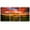 B30-2107-87-EVA033, variant on PixonSign Canvas Print Wall Art Set Blue & Orange Sunset Over Mountains Nature Wilderness Photography Realism Rustic Landscape Relax/Calm Multicolor Dark for Living Room, Bedroom, Office - 16"x24"x3