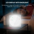 thumbnail image 3 of Lepmerk Smart Temperature Controller with LCD Display and Touch Screen, Programmable Thermostat for Wall-Hung Boiler, Remote Control via App, WiFi Enabled - White Color, Suitable for Various Heating, 3 of 7