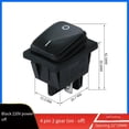 thumbnail image 2 of Interruptor Basculante Impermeable de 4 , 250 V, 16 A, Botón para Coche o con Luz LED Roja, 2 of 8