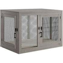 Penn-Plax Modern Sophisticated Dog Crate Use as End Table or Night Stand