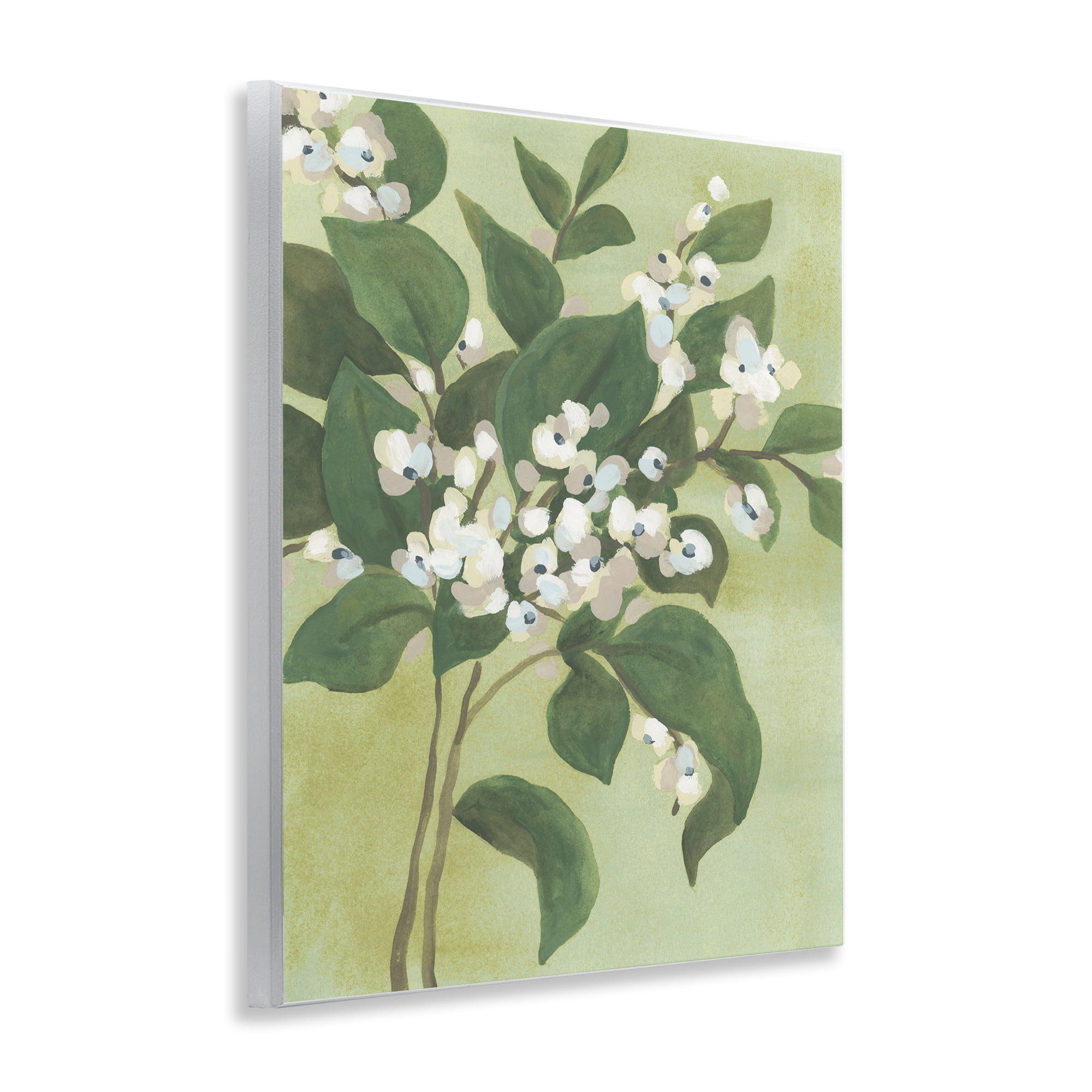 Stupell Industries Verdant Branch Blossoms Wall Plaque Art, design by June Erica Vess