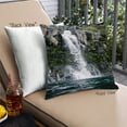 thumbnail image 1 of Ahgly Company Earth Waterfall Coussin Décoratif d'Extérieur, 18 Po X 18 Po, 1 of 6