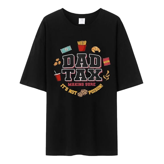 Bibifish Mens T-Shirts Funny Food Letter Graphic Printed Casual Streetwear Tee Tops Crew Neck Short Sleeve Daily Wear Tees