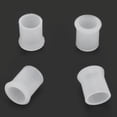thumbnail image 3 of Tips 100pcs Black/White  Pipe Disposable Tips Pipe Mouthpiece Stem Rubber Bits, 3 of 8
