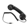 thumbnail image 1 of Replacement Telephone Handset,Retro Cell Phones Handsets, Mobile Phone Telephone Receiver With 9 Feet Coiled Cord,One Touch Answer,Volume Control,Sound Switch,3.5mm Sound Plug, 1 of 8