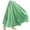 Mint Green, variant on vigerkar Women's Girls Elastic Waist Long Flowy Bohemian Cotton Casual Maxi Skirt for Summer Beach Holiday Mint Green, One Size