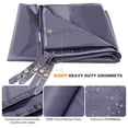 thumbnail image 4 of REDCAMP Waterproof Camping Tarp, Grey/Green 4 in 1 Multifunctional Tent Footprint for Camping, Hiking, Backpacking, 4 of 7