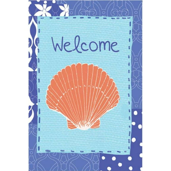 Premier Garden Flag- Coastal Shell