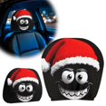 thumbnail image 7 of AJKHSAHDFJ Ghost Face Headrest Covers, Scary Face Printing Auto Seat Universal Elastic Models Headrest Protector,Black,A, 7 of 7