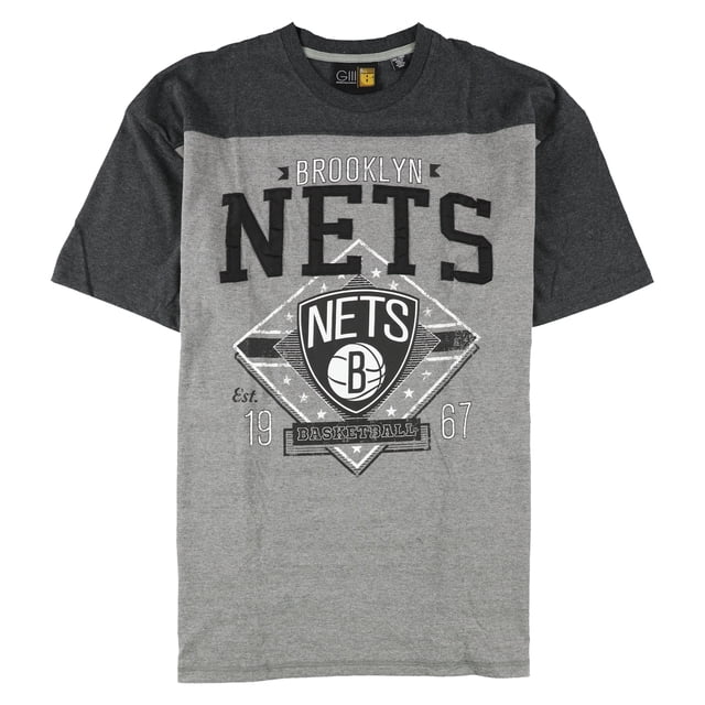 G-III Sports Hombres Brooklyn Nets Camiseta gráfica red 3XL
