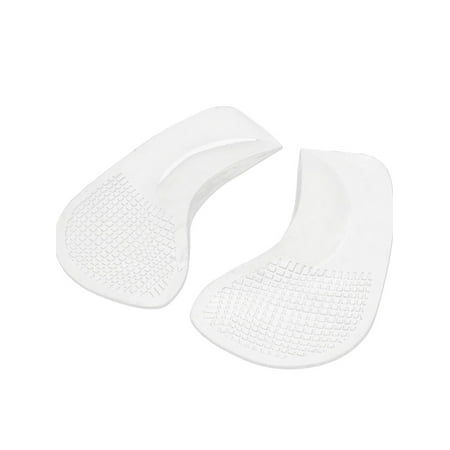 - Unique BargainsShoes Silicone Gel Flat Feet Adjust Arch Support Cushions Pad Insoles Clear